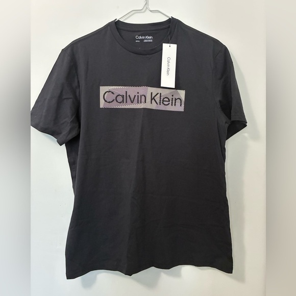 Calvin Klein Black Short Sleeve Tee - Picture 1 of 5